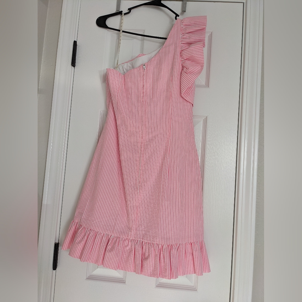 Lilly Pulitzer Pink and White Dress - Picture 2 of 5